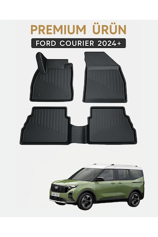 Ford Tourneo Courier 2024 Ve Sonrası 3d Oto Paspas Premium