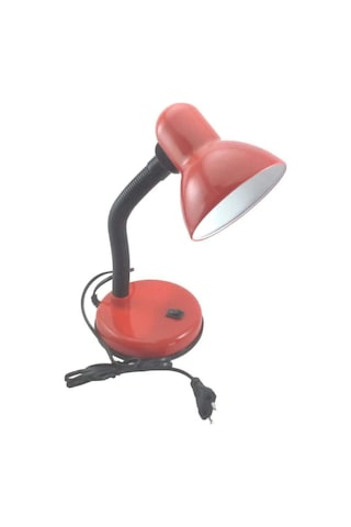 Yl86-1004 Noas Berlin Spiralli Masa Lambası Kırmızı Anahtarlı Kırmızı