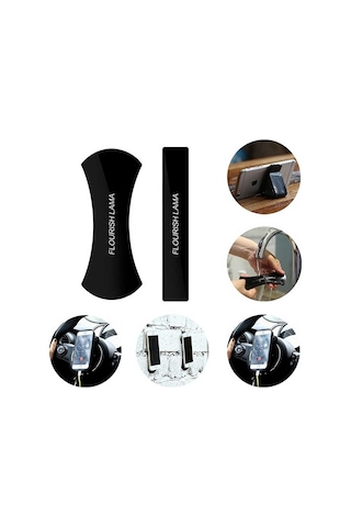 Ev Ofis Duvar veya Araç İçi Telefon, tablet, ev eşyası Tutucu Sabitleyici Yapıştırıcı Kaydırmaz Ped