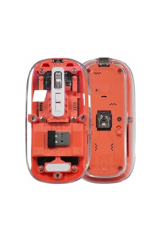 Kablosuz Mouse Fare Şarjlı Bluetooth Wireless Çift Modlu Sessiz 20991039