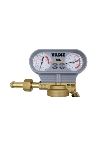 Yıldız 5351s 0-10 Bar Co2 Karbondioksit Basınç Düşürücü Saat