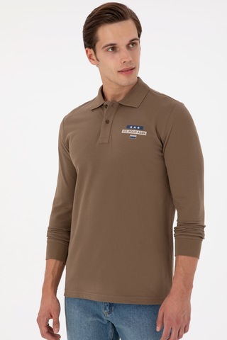 U.s. Polo Assn. Erkek Haki Sweatshirt 50293741-vr027 Haki