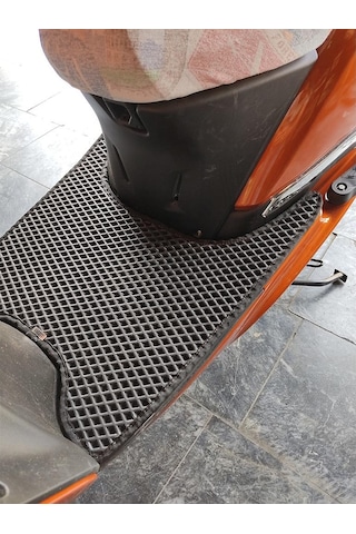 Bod Scooter Tvs Jüpiter Motor 125 CC 3D Havuzlu Paspas Siyah