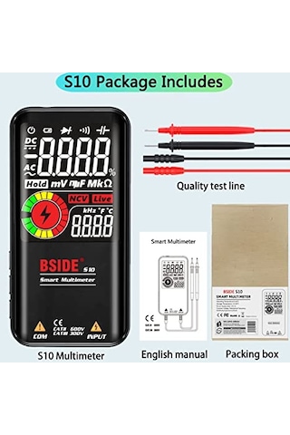 Bside S10 Akıllı Dijital Multimetre