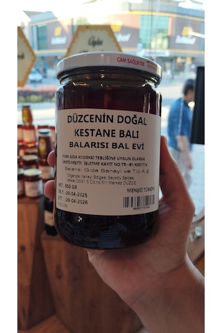 Düzce Doğal Kestane Balı 850gr Saf Hakiki