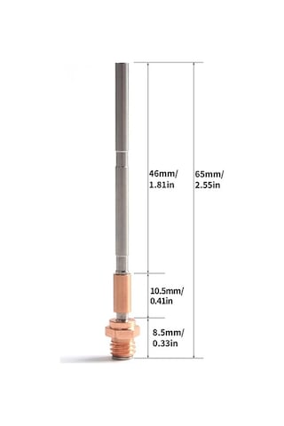 Novahub Prusa Mk4 İçin Yüksek Hızlı Bakır Titanyum Nozul Seti - Yüksek Sıcaklık Ve Dayanıklılık İçin Uygun