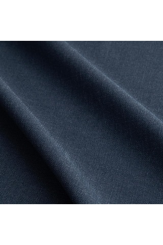 Fabric Design Keten Dokulu Masa Örtüsü Petrol, 140x140 Çok Renkli