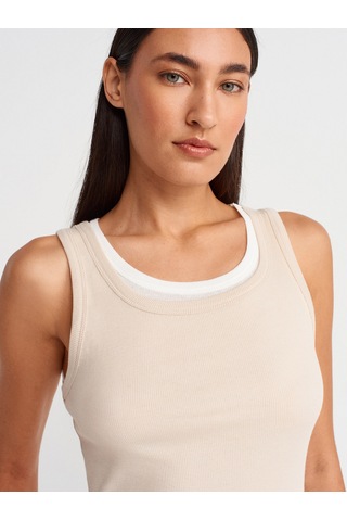 Dilvin 31870 Çift Katlı Top-bej Bej
