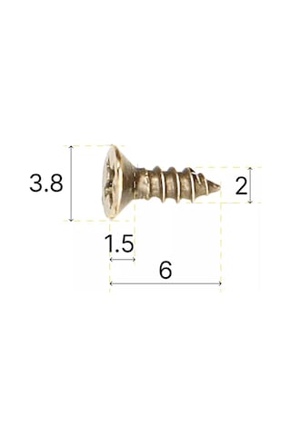 Decupe Ahşap Vidaları 2x6, 100 Gr 238784292 Diğer