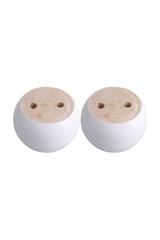 Beyaz Okaliptüs Ağacından 4 Adet Yuvarlak Mobilya Ayağı Seti 8 X 8 X 5 Cm Yaklaşık 100 Kg Ağırlığı Kaldırabilir Diğer