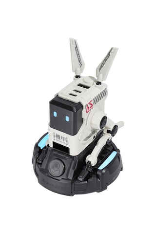 Gravastar Alpha65 Robot Figürlü 65w Hızlı Şarj Adaptörü Ve Şarj Standı, Beyaz