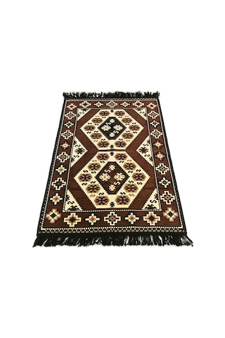 Shark Anadolu Yörük Kilim Kahve Renkli