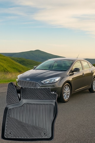 Ford Focus 3.5 2015-2018 Uyumlu 3d Oto Paspas Premium