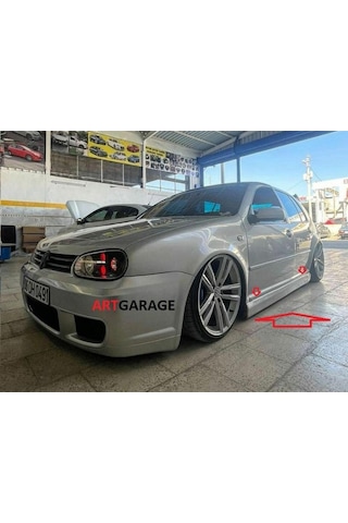 Golf 4 Ince Çizgili Düz Model Marşpiyel Takımı-fiberglass-boyasız