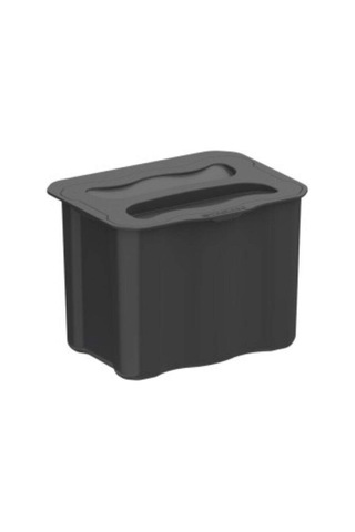 Starax Askılı Çöp Kovası 5lt. Gri S-2575-a
