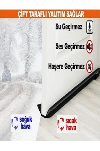 Ayarlanabilir Kapı Altı Rüzgar Koku Ve Böcek Önleyici Koruyucu