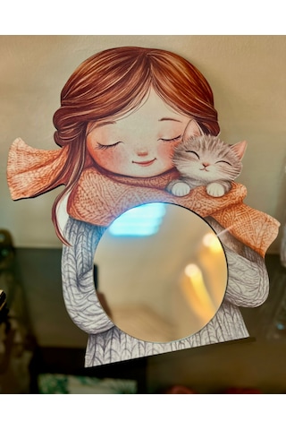 Home Dekoratif Ayna-genç Odası Aynası-ev Dekorasyonu Aynası Ahşap
