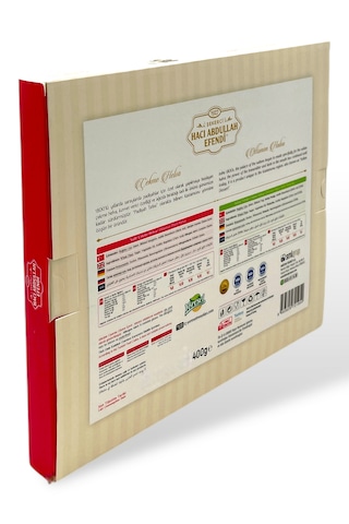 Şekerci Hacı Abdullah Efendi Kastamonu Çekme Helva Sade ve Antep Fıstıklı 400 G