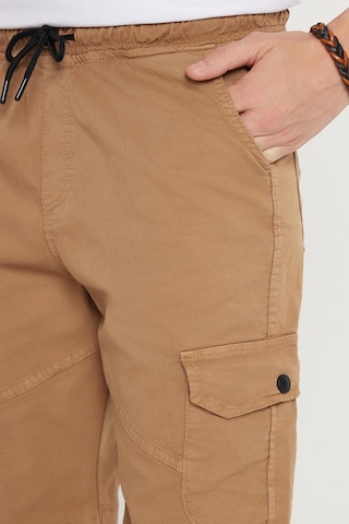 Tudors Erkek Relax Fit Rahat Kesim %100 Pamuk Kargo Cep Camel Kapri Şort-35403 CAMEL