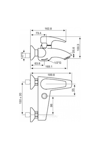 Emmevi Art 75001 Kalı Aç - Kapa Krom