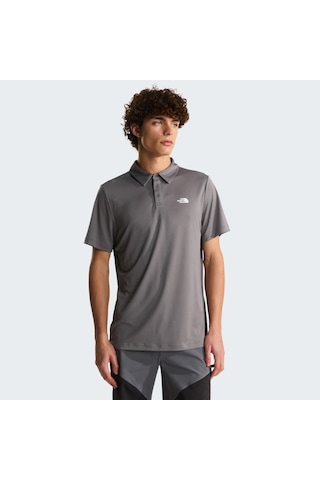 The North Face M Tanken Polo - Eu Erkek T-shirt-32908 Gri