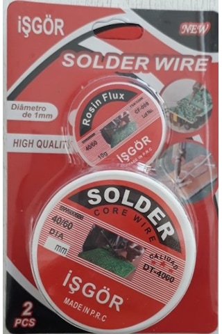 Lehim Pastası Ve Lehim Teli Lehimleme Kremi Solder 40/60 (327229120)