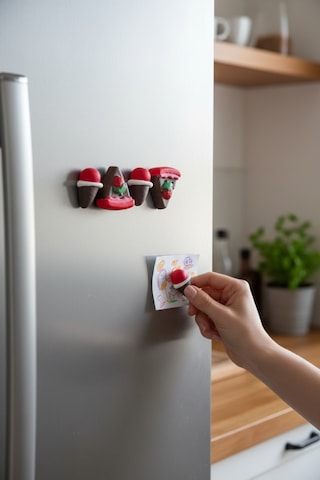 Hediyelik 4 Adet Mıknatıslı Magnet