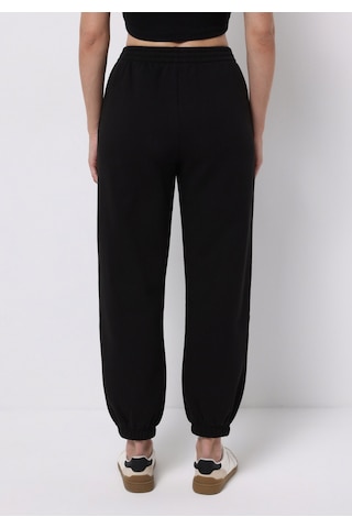 Colins Regular Fit Orta Bel Düz Kadın Siyah Eşofman Altı Cl1076237 Q1.v2 Blk Siyah