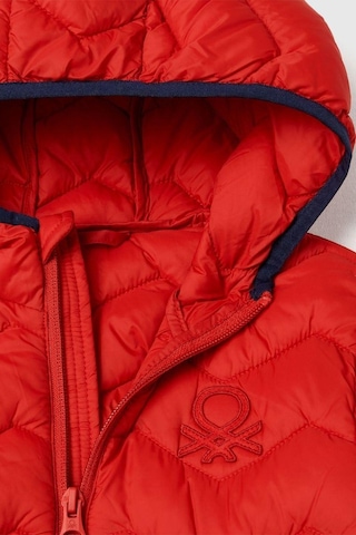 United Colors Of Benetton Erkek Bebek 2twdgn02v-25k Mevsimlik Mont Kırmızı-2110 Kırmızı