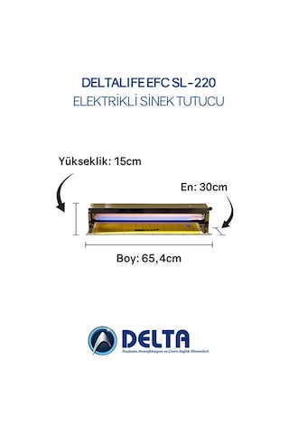 Sinek Öldürücü Ve Güve Öldürücü Uv Lambalı Tavan Tipi Sl-220