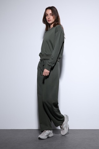 Antioch Basic Kadın Sweatshirt Ba25y920 Haki