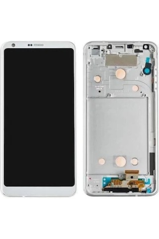 Teknonet Lg G6 Uyumlu Lcd+dokunmatik+çıtalı - Beyaz