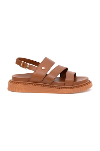 U.S. Polo Assn. Kadın Taba Sandalet 50287291-VR099