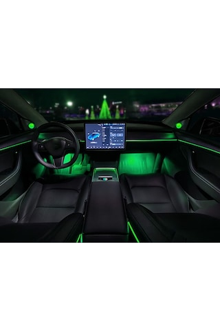 Tesla Model Y 2023-2024 Uyumlu Yedek Parça İç Ambiyans Seti Full Diğer