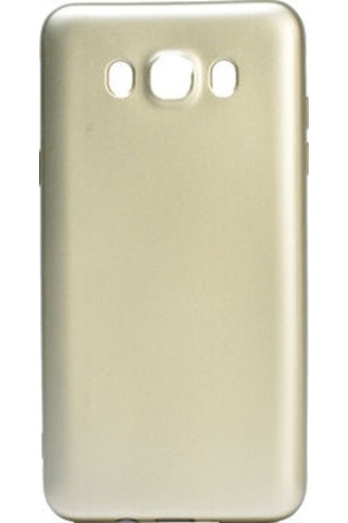 Samsung Galaxy Uyumlu J5 2016 Kılıf Esnek Yapılı İnce Slim Silikon Kapak Ryc/premier Gold