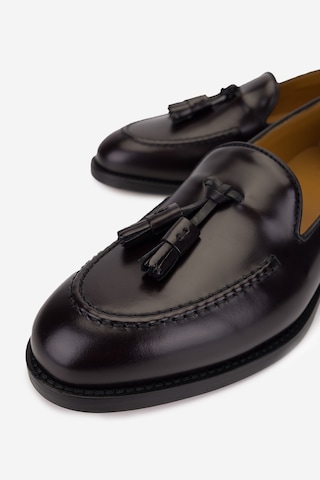 Rossi Kadın Hakiki Deri Bordo Loafer Ayakkabı 668 D204 Bn Ayk Sk25-26 Bordo Bordo
