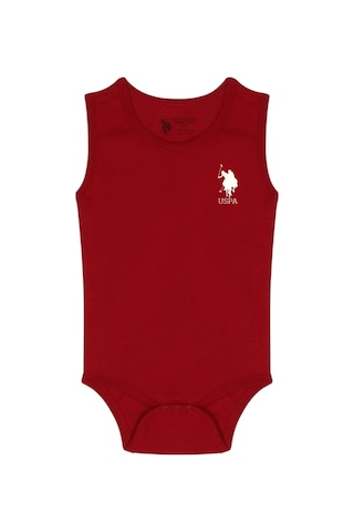 U.S. Polo Assn. Bebek Body Zıbın Kırmızı