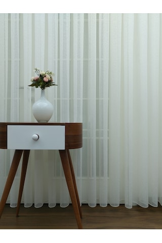 Evdepo Home Kullanıma Hazır Tül Perde (540838008)
