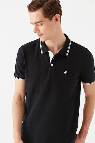 Mavi Erkek Polo Yaka T Shirt 064164-900 Siyah Siyah
