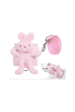 Peluş Ayıcıklı Göğüs Gezdirme Tasması Seti