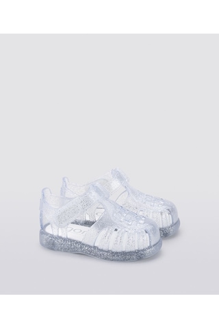 İgor Igor Tobby Gloss Glitter Çocuk Sandalet S10308-091 Beyaz