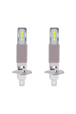 Skycity Motorcycle H1 Led Far Ampulü 2 Adet 20000lm 6000k Beyaz Işık 360 Derece Aydınlatma 80w 9-32v Ip67 Dayanıklı