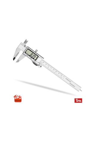 Gfb Dijital Kumpas Paslanmaz Çelik - 150mm