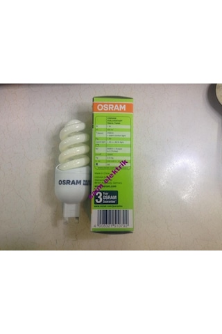 5 Adet Osram G 9 Tas.Lamba 7W 38W 400 Lümen 2700 Kelvin Sarı