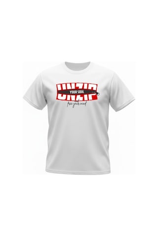 Urbantrendstore Unisex Beyaz Basic Sade Oversize Fit Rahat Geniş Salaş T-shirt Günlük Tişört Beyaz
