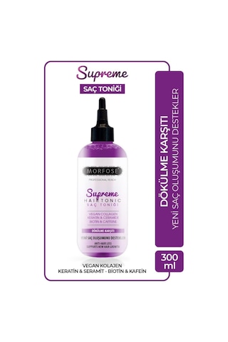 Morfose Kolajen İçeren Dökülme Karşıtı Saç Toniği 300 ML