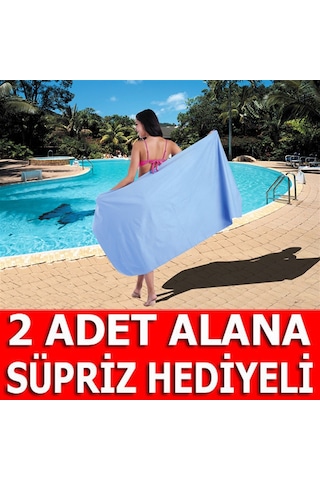 Bundera Julissa Plaj Havlusu Şezlong Örtüsü Banyo Havlusu 90X150