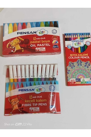 Kırtasiye Seti 3 Parça