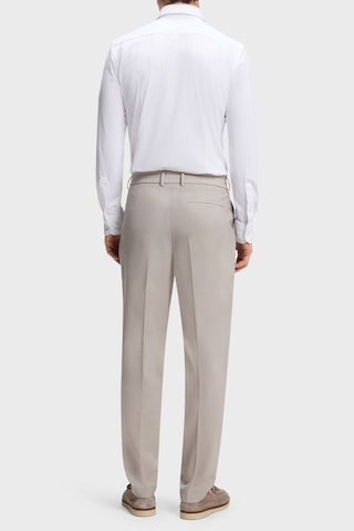 Boss Slim Fit Klasik Yaka Uzun Kollu Gömlek Erkek Gömlek 50567206 100 Beyaz