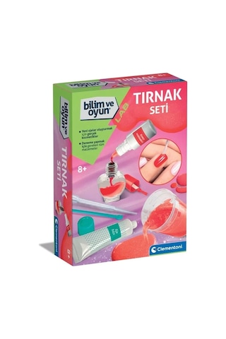 Clementoni Bilim Ve Oyun - Tırnak Seti 7 Yaş
